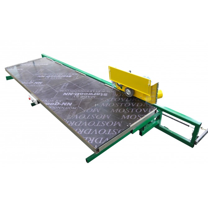 Повздовжньо-фрезерний верстат для вибірки в СІП панелях